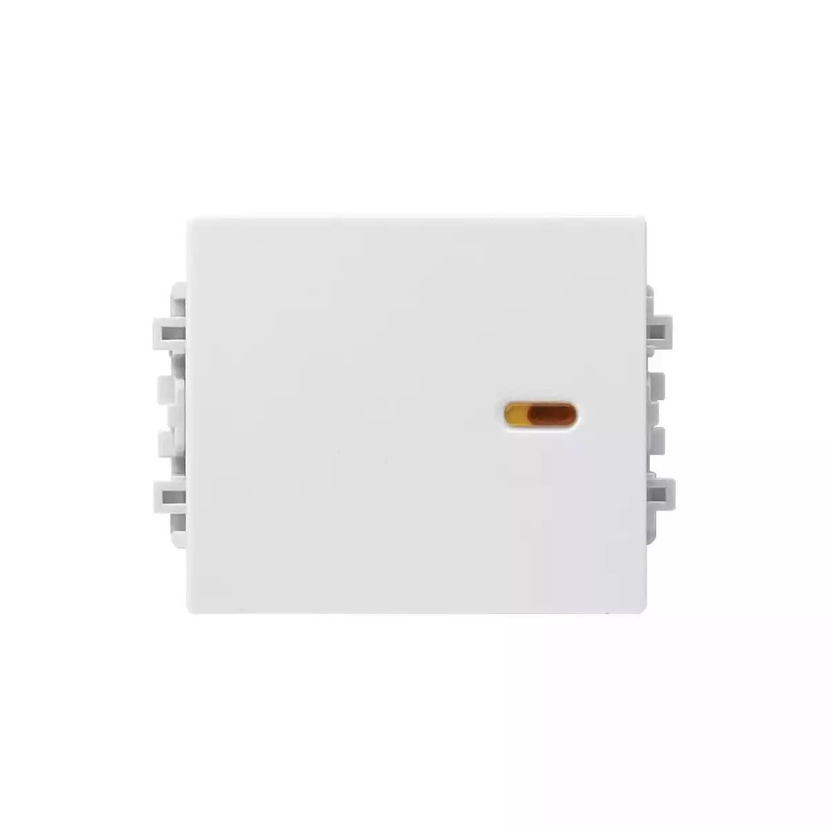 250V 16AX Intermediate Switch 1.5M Sized Module, White