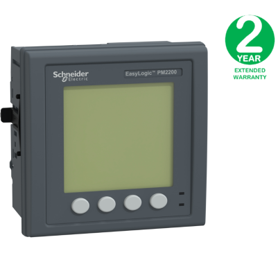 EasyLogic PM2230, Power & Energy meter, up to the 31st harmonic, LCD display, RS485, class 0.5S + Extension Warranty 2 year