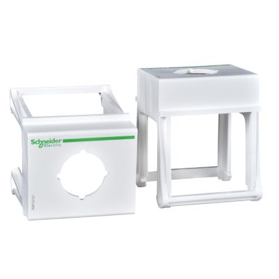 DIN rail mounting base - Ã˜ 22 mm units - for control and signalling unit