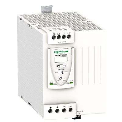 Regulated switch power supply- modicon power supply- 3 phases- 380...500V AC- 24V- 20A