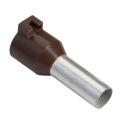 Cable end- Linergy TR cable ends- single conductor- brown- 10mmÂ²- medium size- 10 sets of 100