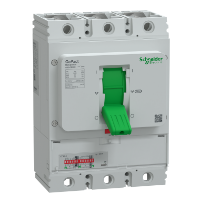 Circuit breaker, GoPact MCCB 800, 3 poles, 50kA at 415VAC, 800A rating, ETU trip unit, adjustable thermal protection