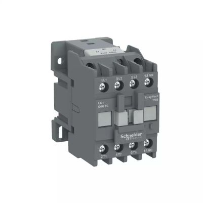 Contactor,EasyPact TVS,3P(3NO),AC-3,<=440V,9A,380V AC coil,50Hz,1NC auxiliary contact