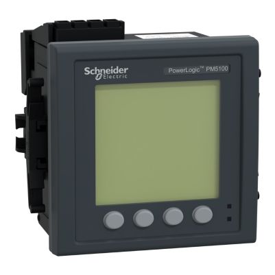 power meter PowerLogic PM5111- modbus- up to 15th Harmonic- 1DO 33 alarms- MID