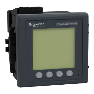 power meter PowerLogic PM5320- ethernet- up to 31st Harmonic- 256KB 2DI/2DO 35 alarms