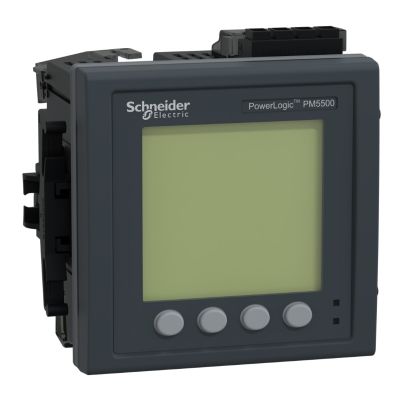 power meter PowerLogic PM5561- 2 ethernet- up to 63th Harmonic- 1-1MB 4DI/2DO 52 alarms- MID
