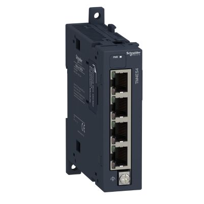 network switch module- Modicon M241- 4 Ethernet switchs