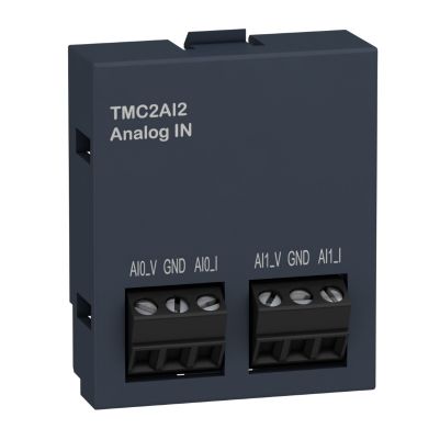 analogue input cartridge- Modicon M221- 2 analog inputs- IO extension
