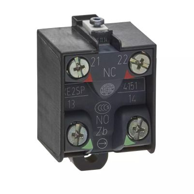 Contact Block, Harmony XPE, Preventa Safety detection, 1 step or 2 step switch, 1NO + 1NC