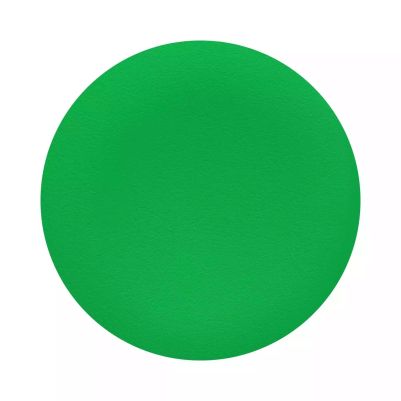 Cap for push button head, Harmony XB4, selector switch, plastic, green flush, 22mm, unmarked