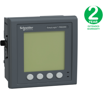 EasyLogic PM2230, Power & Energy meter, up to the 31st harmonic, LCD display, RS485, class 0.5S + Extension Warranty 2 year