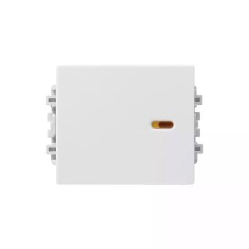 250V 16AX Intermediate Switch 1.5M Sized Module, White