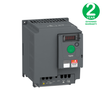 variable speed drive ATV310, 3 kW, 4 hp, 380...460 V, 3 phase, without filter + Extended Warranty 2 year