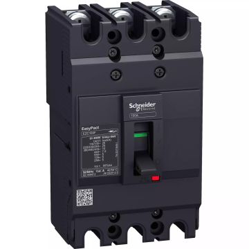 circuit breaker EasyPact EZC100F - TMD - 75 A - 3 poles 3d