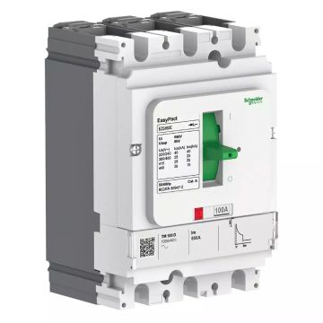 circuit breaker, EasyPact EZS250F with TMD trip unit, 225A, 3P/3d