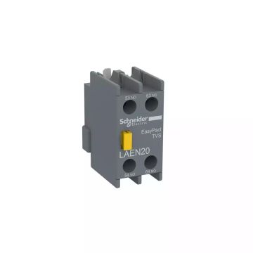 EasyPact TVS - auxiliary contact block - 2 NO - screw-clamps terminals