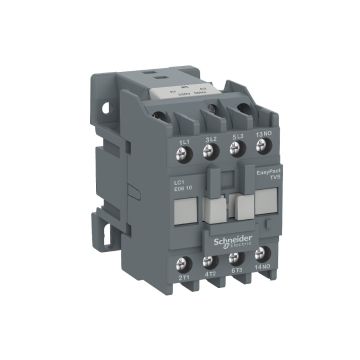Contactor- EasyPact TVS- 3P(3NO)- AC-3- <=440V- 6A- 220V AC coil- 50/60Hz- 1NO auxiliary contact
