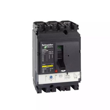 Circuit breaker ComPact NSX100N, 50kA at 415VAC, TMD trip unit 63A, 3 poles 3d