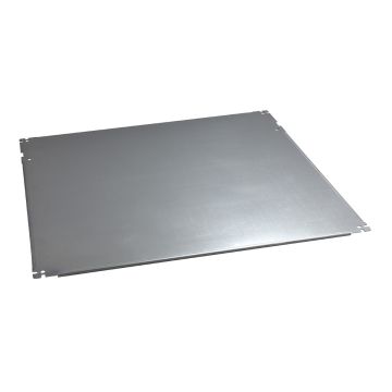 Plain mounting plate for control desk W800mm - H847xW700mm