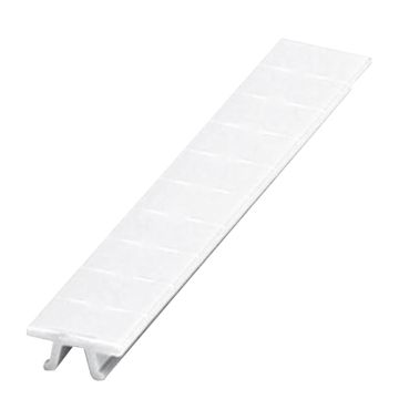 Marking strip- Linergy TR- clip in type- 6mm- printed characters 41 to 50- printed horizontal- white- Set of 10