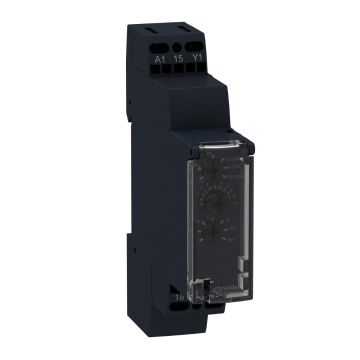 Modular timing relay- Harmony- 8A- 1CO- 0.1s..100h- multifunction- 12...240V AC DC