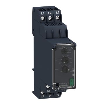 Modular 3 phase supply control relay- Harmony- 5A- 2CO- 380...480V AC
