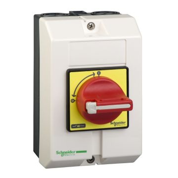 TeSys Vario enclosed- emergency switch disconnector- 10A- IP65