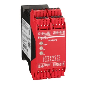 module XPSEC - increasing the number of safety contacts - 24 V AC DC