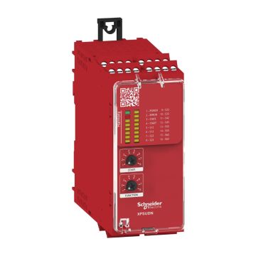 Safety module- Harmony Safety Automation- Cat.4- features 6*XPSUAF- 24v AC/DC- screw