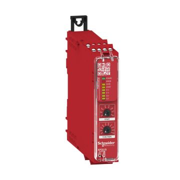Safety module- Harmony Safety Automation- Cat.4- features 2*XPSUAF + enabling movement- 24v AC/DC- screw