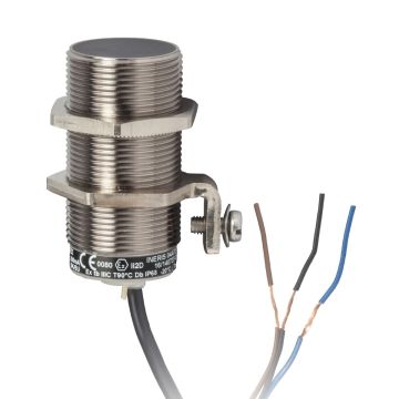 Inductive proximity sensors XS for hazardous area dust- M30- Sn15mm- 12...48 VDC- NO- cable 10 m