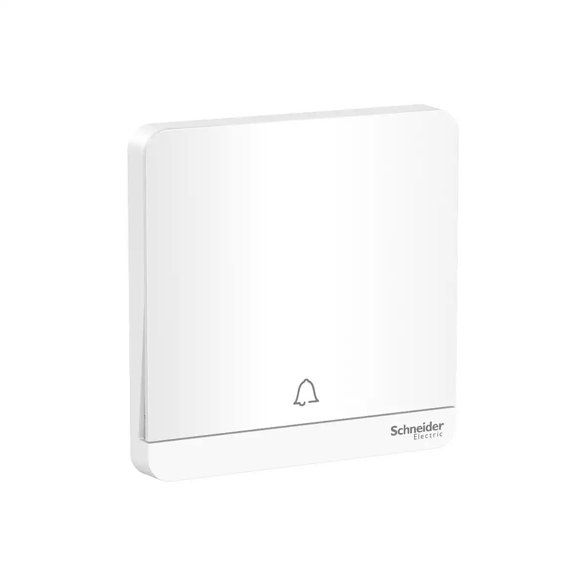AvatarOn, push button for doorbell, 10A, 250V, White