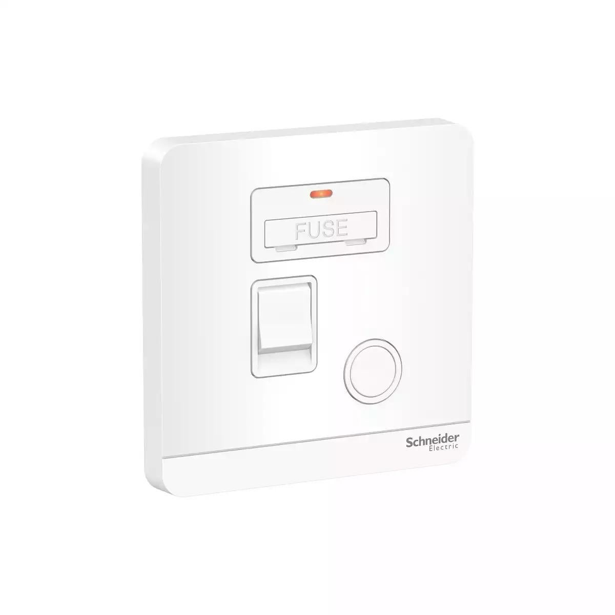 AvatarOn, switch disconnector fuse, 13A, 250V, neon,, White