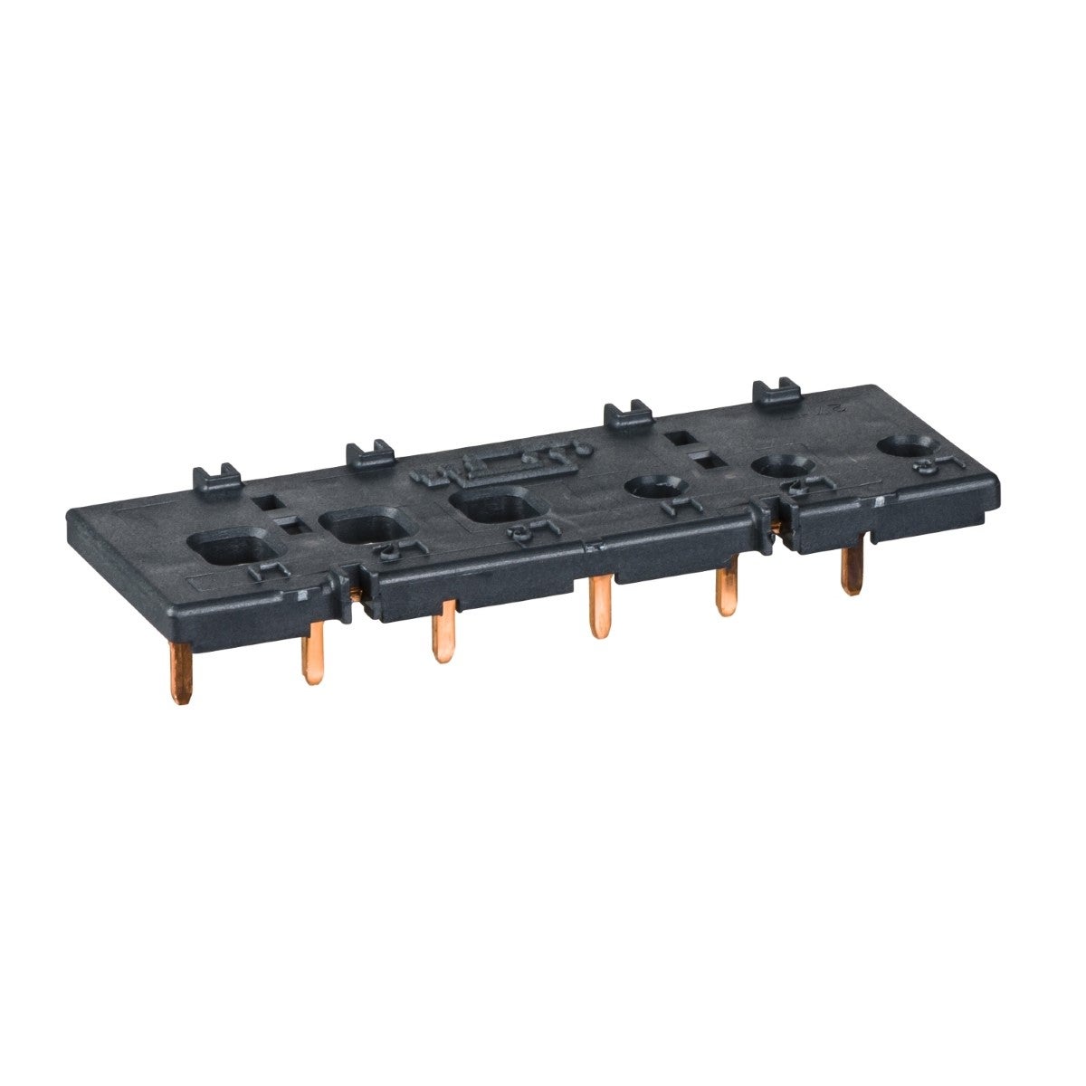 Set of power connections, parallel busbar, for 3P reversing contactors assembly, LC1D09-D38 screw clamp terminals
