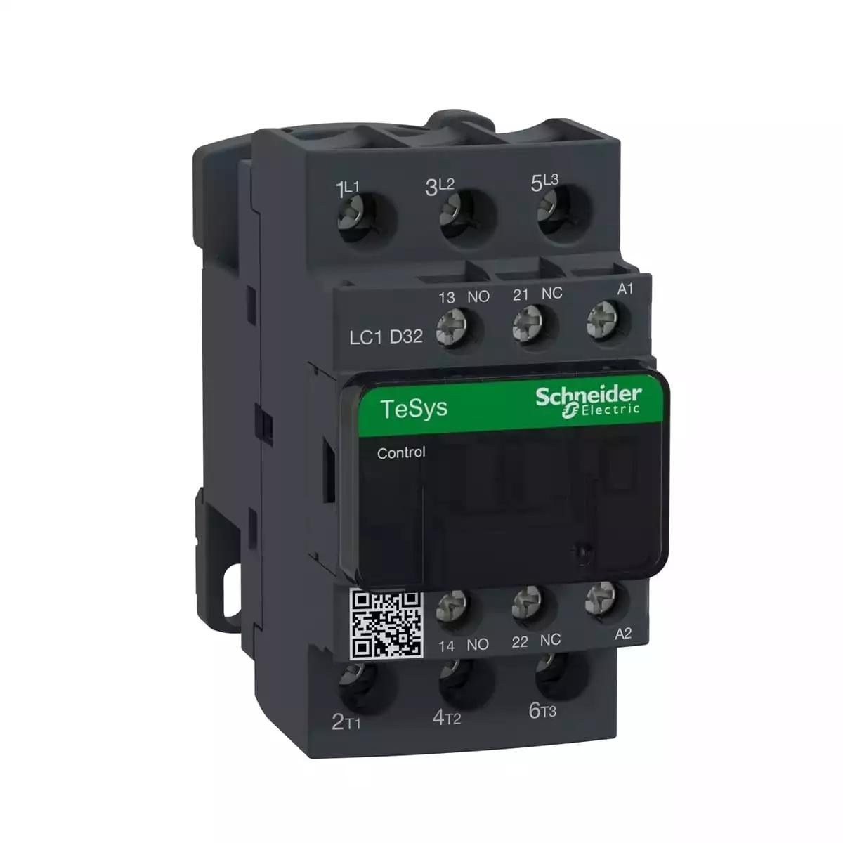 TeSys Deca contactor - 3P(3 NO) - AC-3/AC-3e - <lt/>= 440 V 32 A - 48 V AC coil