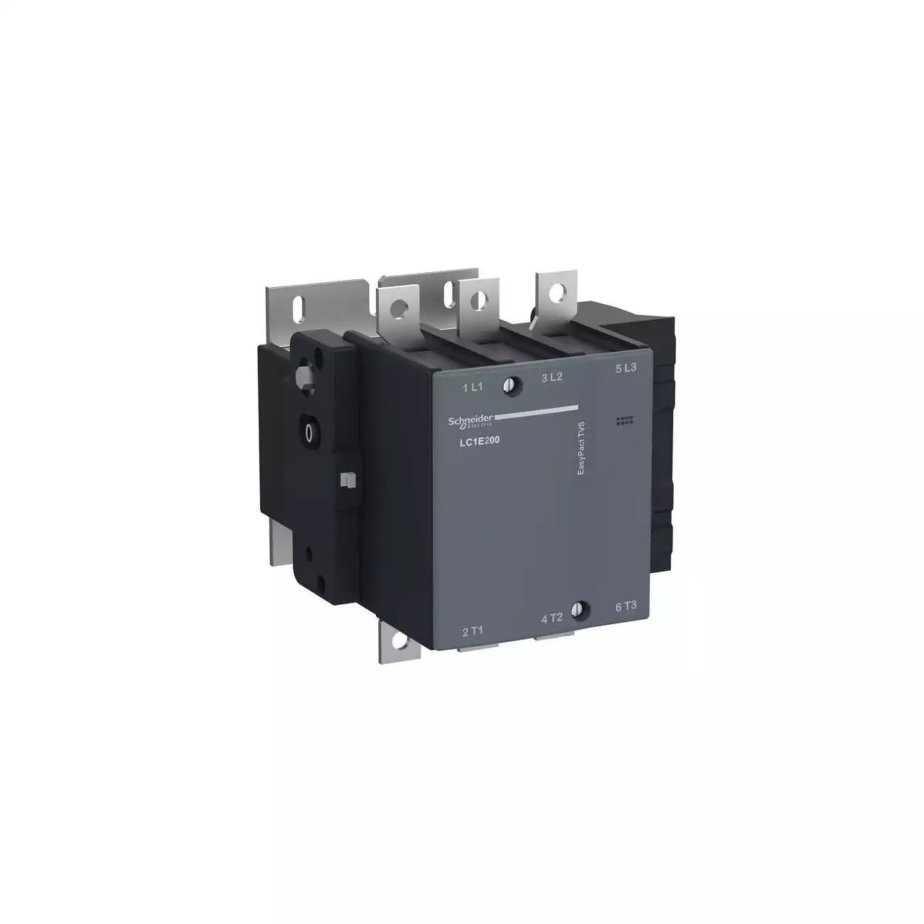 คอนแทคเตอร์  EasyPact TVS  3P(3 NO) - AC-3 - <= 440 V 250A - 220 V AC coil