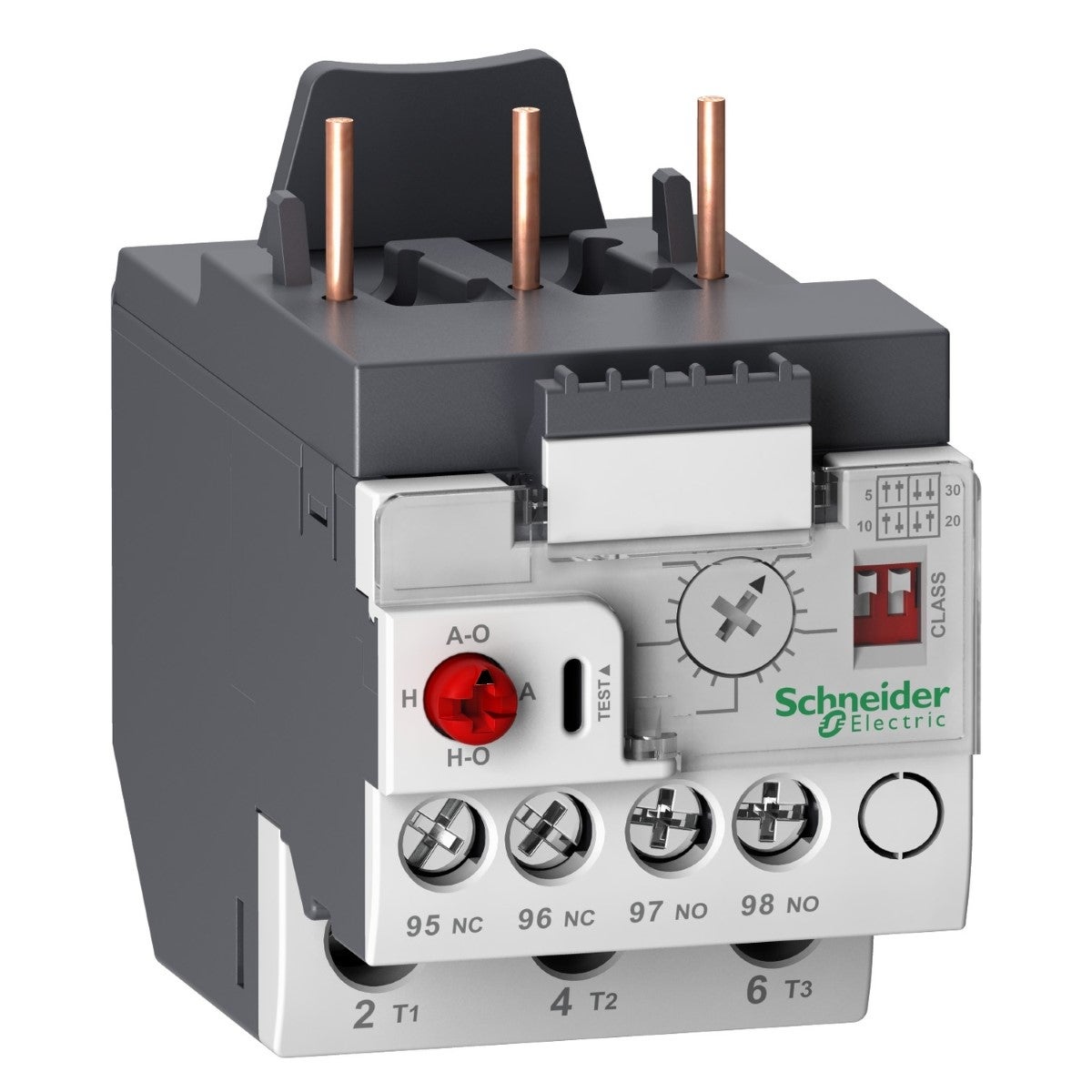 Overload relay, TeSys LRD, motor protection, 1.6A to 8A, 3 phase, withstand 6kV impulse, 2kV surge, electronic thermal