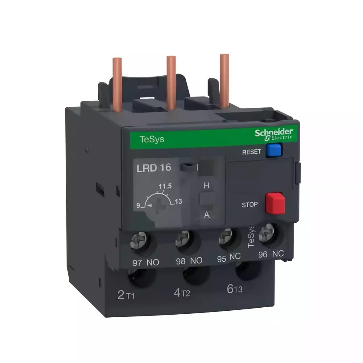 Thermal overload relay, TeSys Deca, 9...13 A, class 10A
