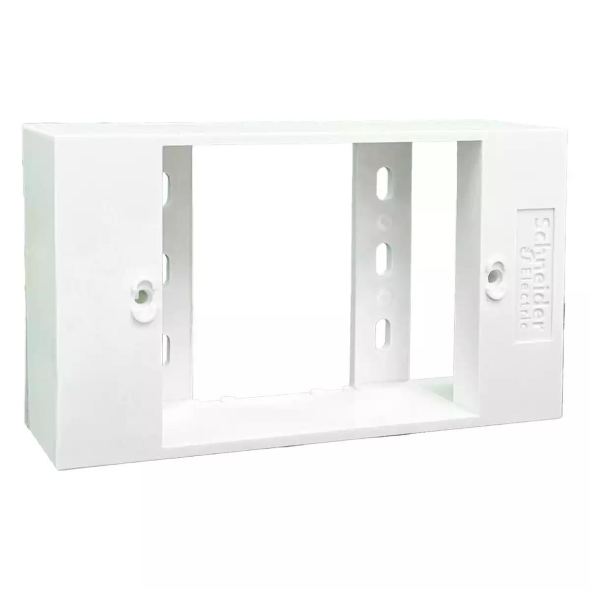 Surface mounting box, AvatarOn A, White