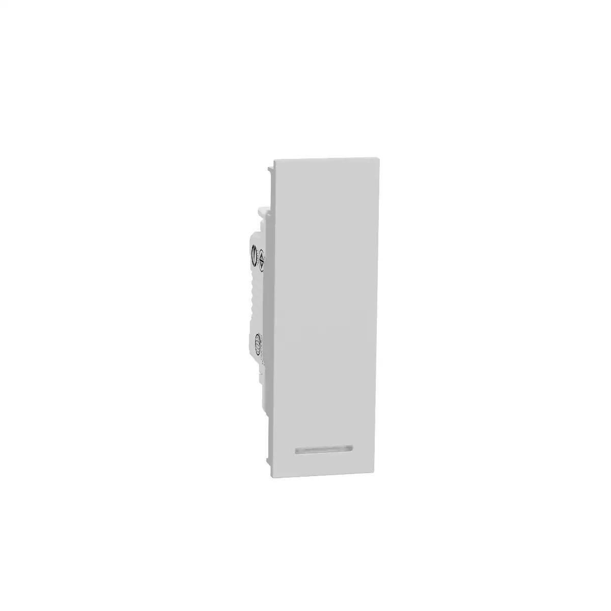 Switch, Avataron A , 16AX 250V, 1 Way with Fluorescent S sized, Grey