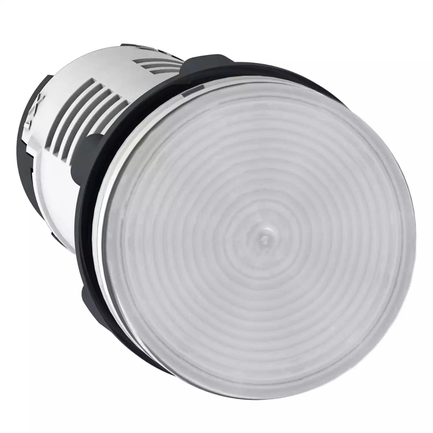 Harmony XB7, Monolithic pilot light, plastic, clear, Ø22, integral LED, 230…240 V AC
