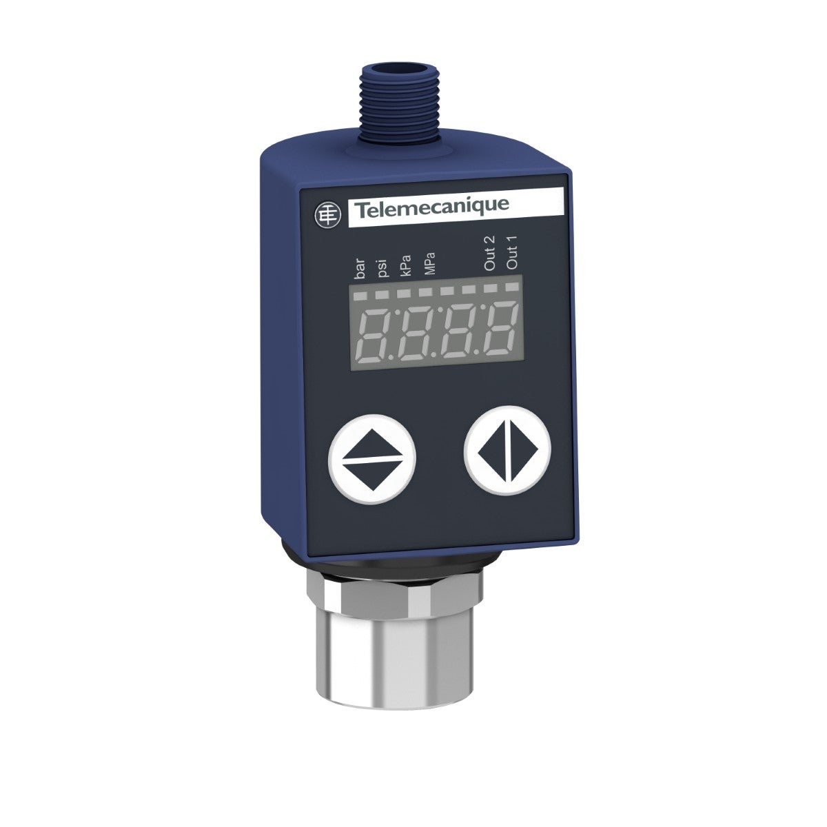 Electronic pressure sensors, Pressure sensors XM, XMLR 10 bar, G 1/4, 24 VDC, 2xPNP, M12