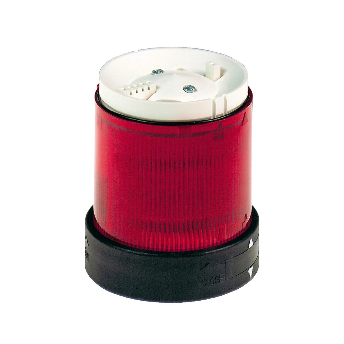 Indicator bank, Harmony XVB, illuminated unit, plastic, red, 70mm, steady, light diffuser, 24V AC/DC