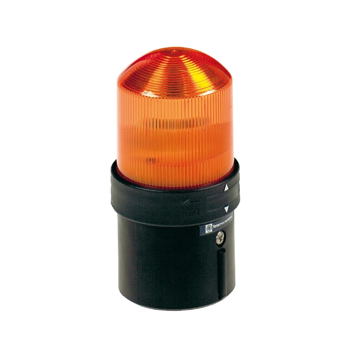 illuminated unit for modular tower lights, Harmony XVB, plastic, orange, 70mm, flashing, integral LED, 24V AC/DC