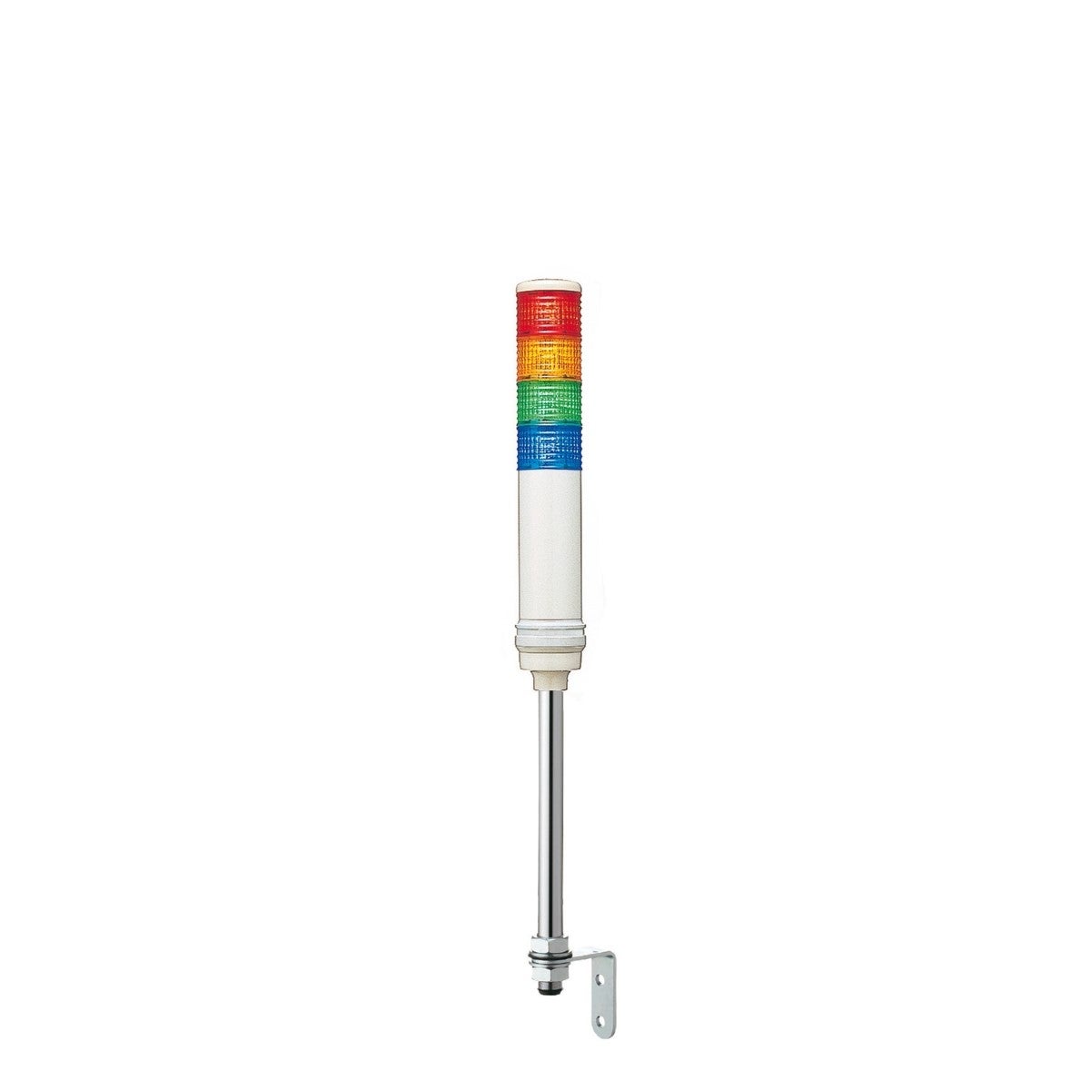 Harmony XVC, Monolithic precabled tower light, plastic, red orange green blue, Ø60, tube mounting, steady, IP23, 100...240 V AC