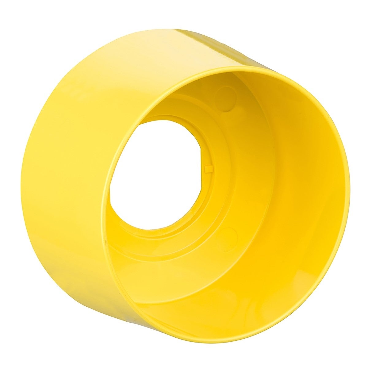 Round guard for 40mm Emergency stop, Harmony XB4, plastic, yellow, 76.2mm
