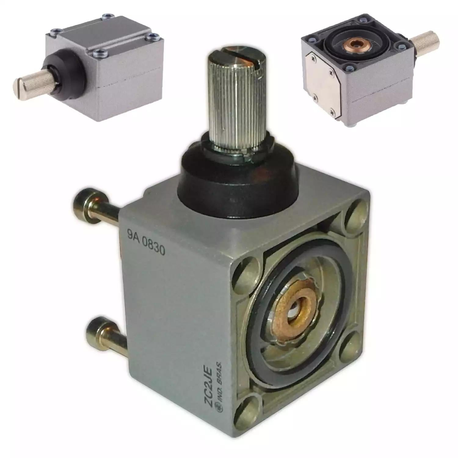 Limit switch head, Limit switches XC Standard, ZC2J, without lever spring return left and right actuation
