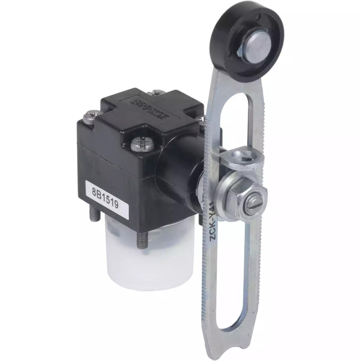 Limit switch head, Limit switches XC Standard, ZCKD, thermoplastic roller lever variable length